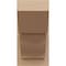 Ekena Millwork 8-in W x 14-in D x 14-in H Funston Slat Rough Cedar Woodgrain TimberThane Outlooker, Primed Tan OUTUR080X14X14FST24RCPR - alternate 6
